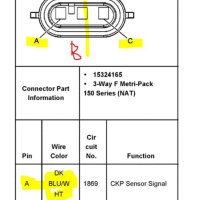 Gm Crankshaft Position Sensor Wiring Diagram